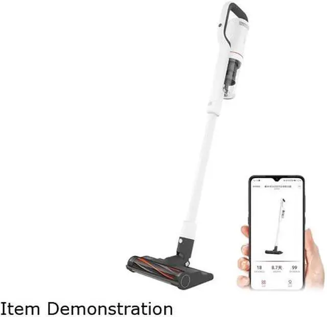 Alt view image 5 of 7 - ROIDMI X20 Cordless Vacuum and Mop - White