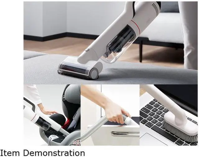 Alt view image 6 of 7 - ROIDMI X20 Cordless Vacuum and Mop - White