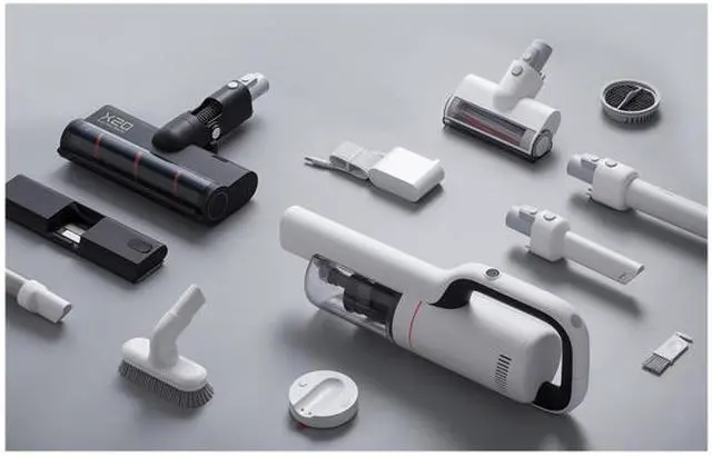 Alt view image 7 of 7 - ROIDMI X20 Cordless Vacuum and Mop - White