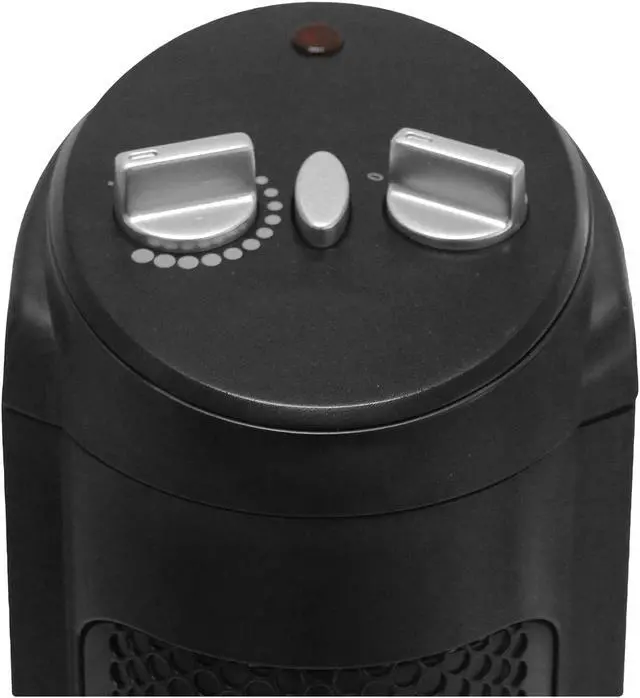 Alt view image 3 of 4 - LifeSmart HT1041 1500W 16 Inch Tower PTC Heater with Oscillation
