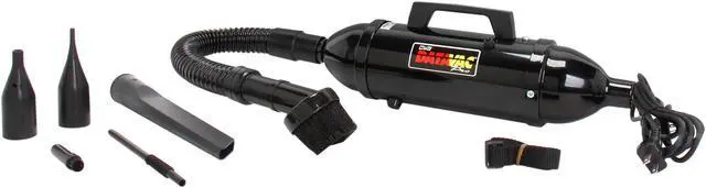Alt view image 4 of 4 - MetroVac MDV-1BAC Data Vac Pro Portable Vacuum Cleaner Black