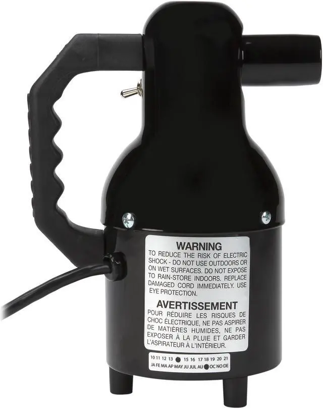 Alt view image 4 of 6 - MetroVac SK-1 Air Force Blaster Sidekick Compact & Portable Motorcycle Dryer Black