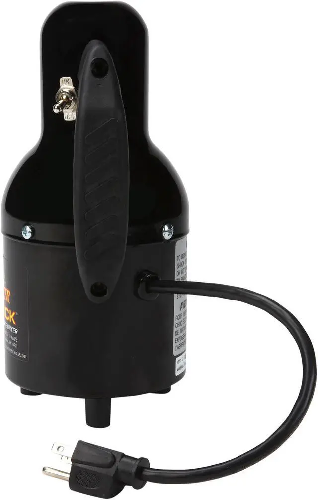 Alt view image 5 of 6 - MetroVac SK-1 Air Force Blaster Sidekick Compact & Portable Motorcycle Dryer Black
