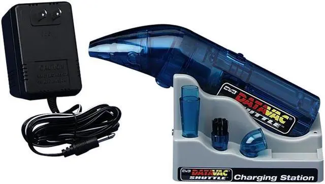 Alt view image 2 of 2 - Cordless Metropolitan DVR-1 DataVac 3-in-1 Cordless Desktop Computer Cleaning System Blue