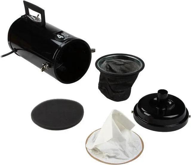 Alt view image 5 of 6 - MetroVac VNB-83BA Vac N Blo Canister Vacuum Cleaner & Air Blower Black