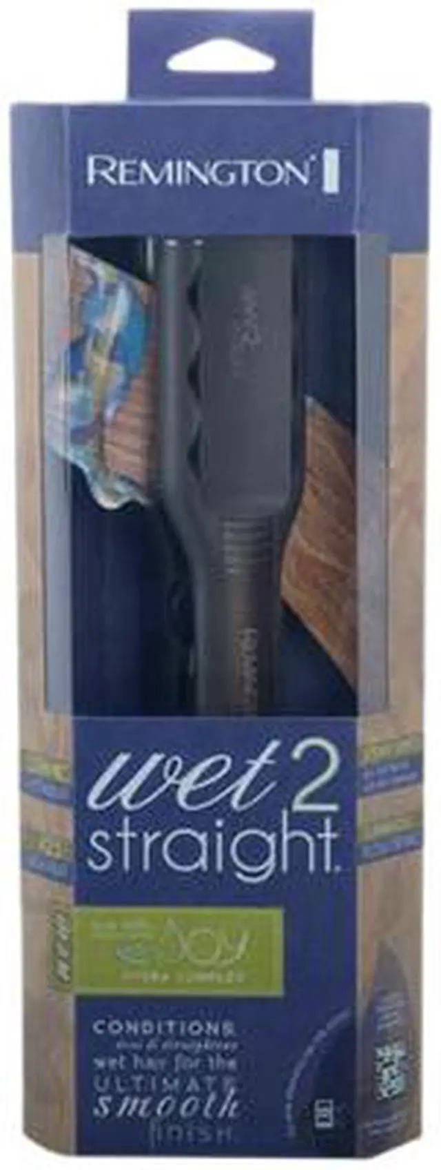 Alt view image 3 of 3 - REMINGTON S7230 Wet 2 Straight 2" Flat Iron with Soy Hydra Complex
