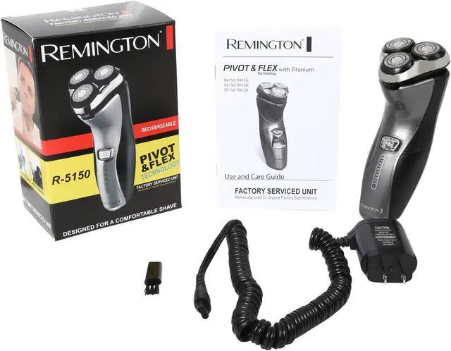 Alt view image 7 of 7 - Remington R-5150 Flex 360 Cordless Men's Electric Rotary Shaver