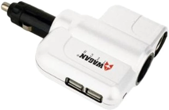 Twin USB/CD Sockets Travel Adapter - Newegg.com