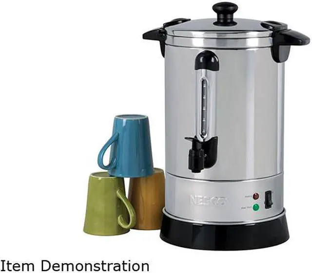 Alt view image 3 of 3 - NESCO CU-30 Stainless steel Coffee Urn 30 Cup