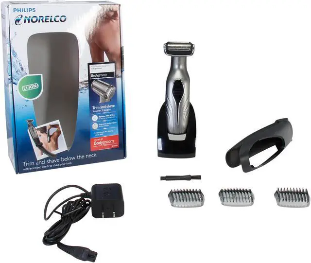 Alt view image 7 of 7 - Philips Norelco Series 5000 BG2038/41 Bodygroom body groomer, Plus