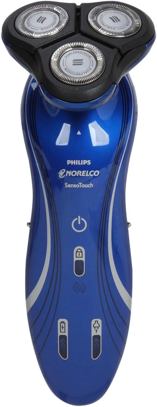 Alt view image 2 of 8 - Philips Norelco 1150X/40HP SensoTouch 2D electric razor with bonus  NT9110 Precision Nose and Ear Hair Trimmer and Neutrogena Men Sensitive Skin Shave Cream 5.1 oz. (Limited Edition)