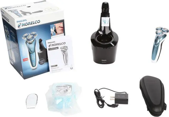 Alt view image 14 of 14 - Philips Norelco Shaver 7300 Wet & Dry Electric Shaver Series 7000 S7370/84