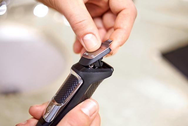 Alt view image 15 of 19 - Philips Norelco Multi Groomer All-in-One Trimmer Series 3000-13 Piece Mens Grooming Kit for Beard, Face, Nose, Ear Hair TriMG3750/60