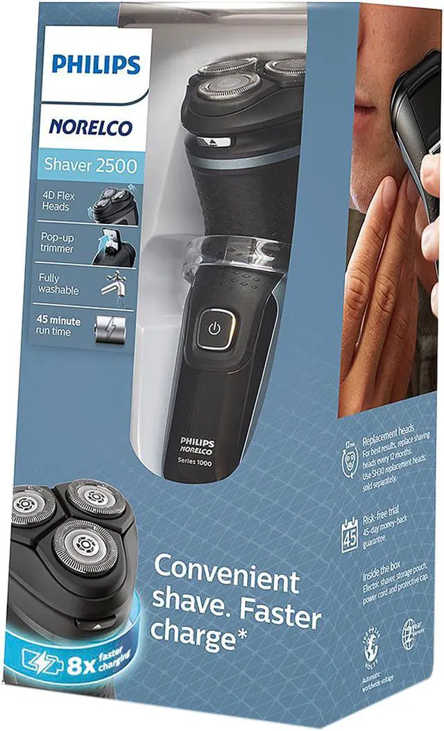 Alt view image 5 of 6 - Philips Norelco S1311/82 Shaver 2500 Dry Electric Shaver