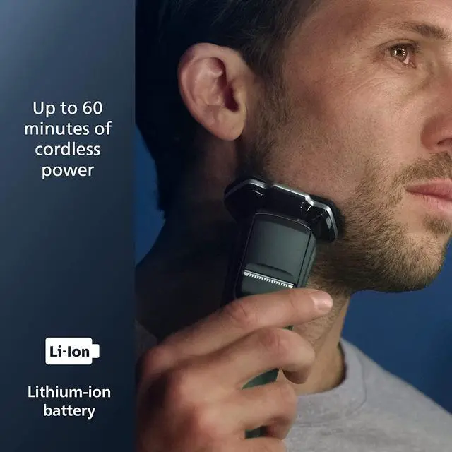 Alt view image 4 of 6 - Philips Norelco S7887/82 Shaver 7200, Rechargeable Wet & Dry Electric Shaver with SenseIQ Technology and Pop-up Trimmer
