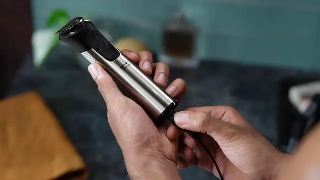 Alt view image 12 of 16 - Philips Norelco Multigroom Series 7000 , Mens Grooming Kit with Trimmer for Beard, Head, Hair, Body, and Face - NO BLADE OIL NEEDED, MG7910/49
