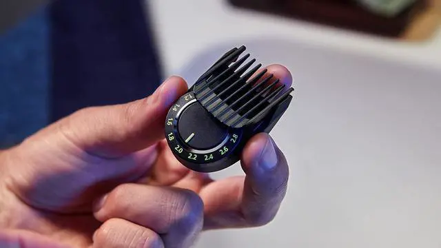 Alt view image 13 of 16 - Philips Norelco Multigroom Series 7000 , Mens Grooming Kit with Trimmer for Beard, Head, Hair, Body, and Face - NO BLADE OIL NEEDED, MG7910/49
