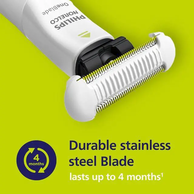 Alt view image 6 of 6 - Philips Norelco OneBlade Intimate Replacement Blade - 2 pack (QP229/80)