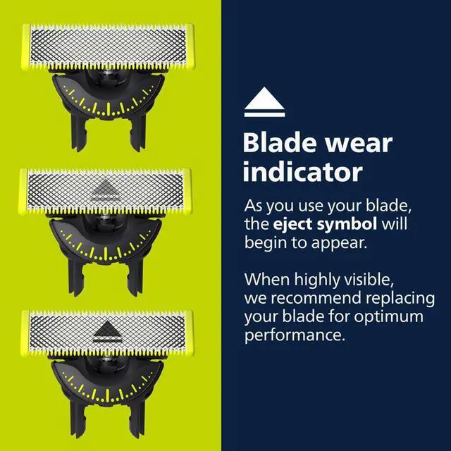 Alt view image 4 of 6 - Philips Norelco OneBlade 360 blade replacement blade 5 pack QP450/80