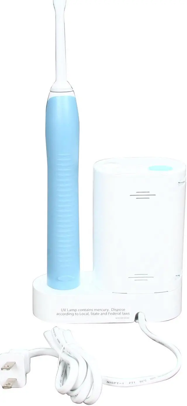 Alt view image 5 of 6 - Sonicare FlexCare Plus Rechargeable Sonic Toothbrush w/ UV Brush Head Sanitizer