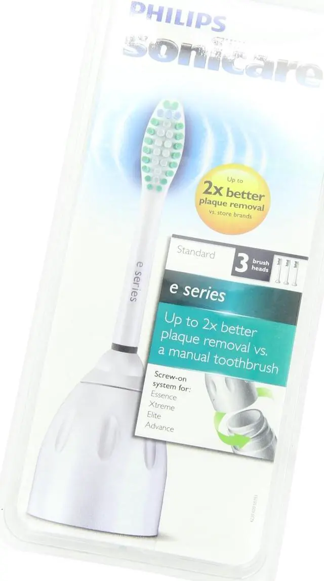 Alt view image 8 of 12 - Philips Sonicare HX7023/64 Eseries Standard Replacement Brush Heads, 3pk
