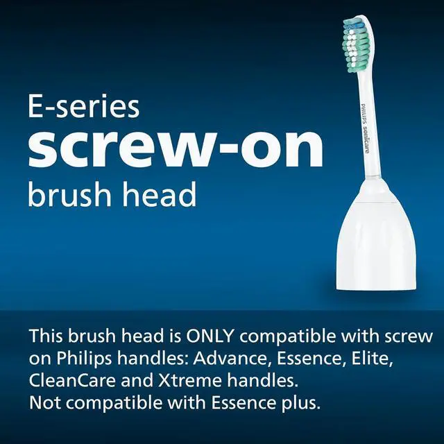 Alt view image 10 of 12 - Philips Sonicare HX7023/64 Eseries Standard Replacement Brush Heads, 3pk