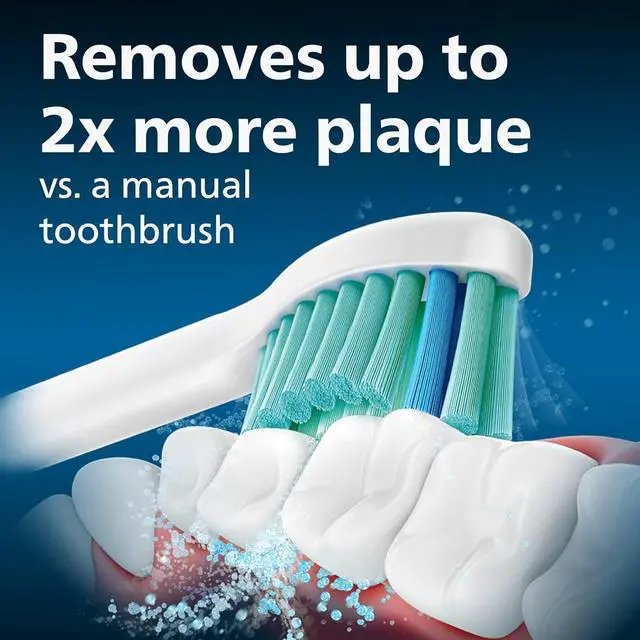 Alt view image 11 of 12 - Philips Sonicare HX7023/64 Eseries Standard Replacement Brush Heads, 3pk