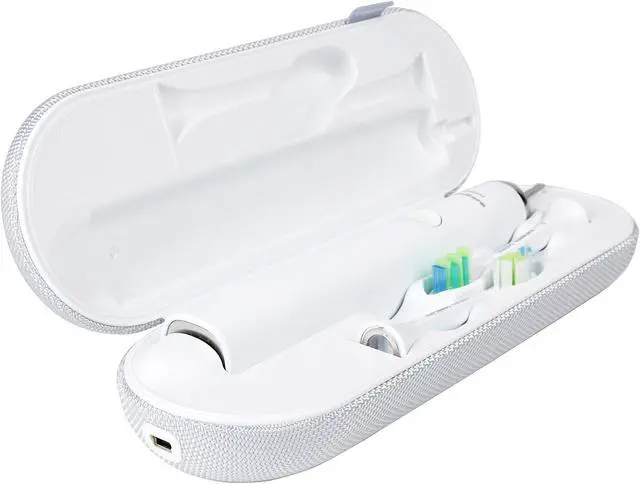 Alt view image 9 of 10 - Philips Sonicare DiamondClean Rechargeable sonic toothbrush with Deep Clean Mode, HX9332/10, White Edition