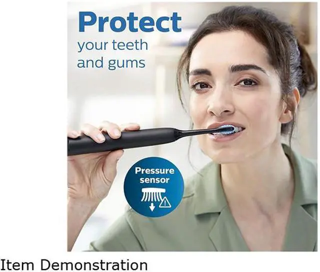 Alt view image 10 of 10 - Philips Sonicare ExpertClean 7300 Rechargeable Toothbrush, Black, (HX9610/17)