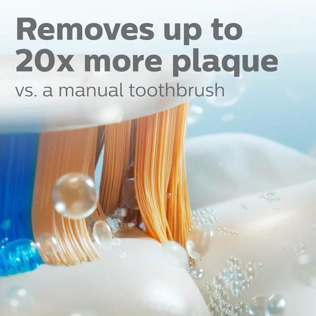 Alt view image 2 of 9 - Philips Sonicare HX9092/95 Premium All-in-One (A3) Replacement Toothbrush Heads, Smart Recognition, Black 2-pk