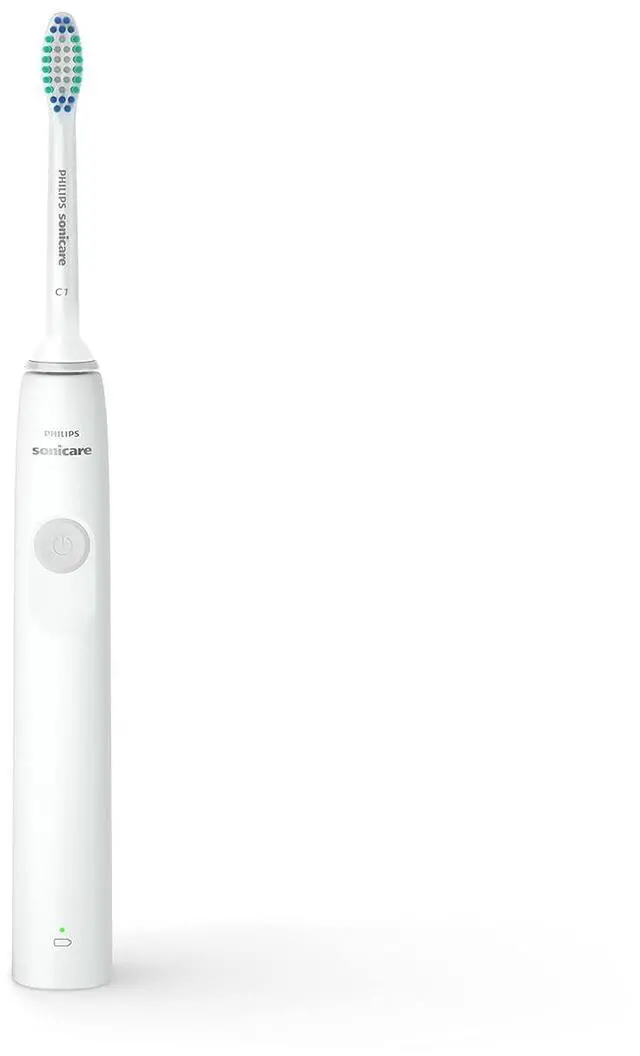 Alt view image 8 of 12 - Philips Sonicare HX3641/02 1100 Power Toothbrush, Rechargeable Electric Toothbrush, White Grey