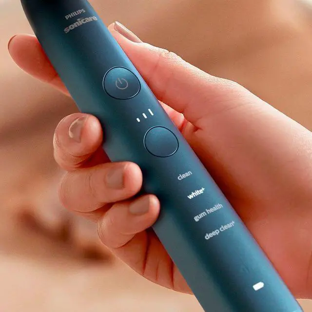 Alt view image 6 of 6 - Philips Sonicare 9000 Special Edition Rechargeable Toothbrush, Blue Black, (HX9911/92)