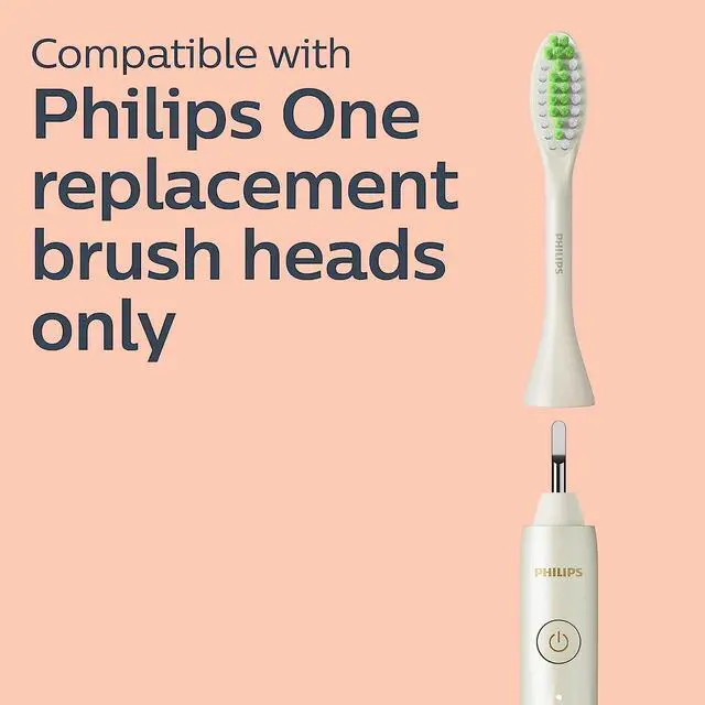 Alt view image 5 of 7 - Philips One by Sonicare Rechargeable Toothbrush, Snow, HY1200/27