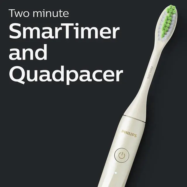 Alt view image 3 of 7 - Philips One by Sonicare Rechargeable Toothbrush, Snow, HY1200/27