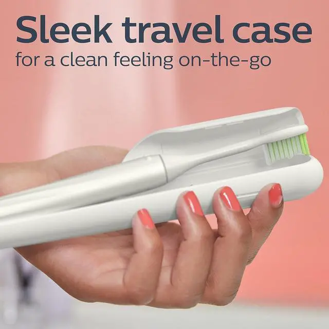 Alt view image 4 of 7 - Philips One by Sonicare Rechargeable Toothbrush, Snow, HY1200/27