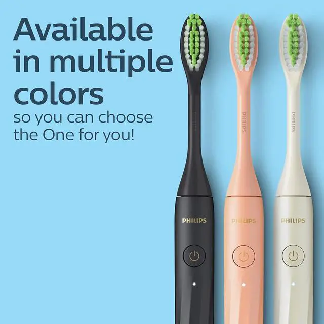 Alt view image 6 of 7 - Philips One by Sonicare Rechargeable Toothbrush, Snow, HY1200/27