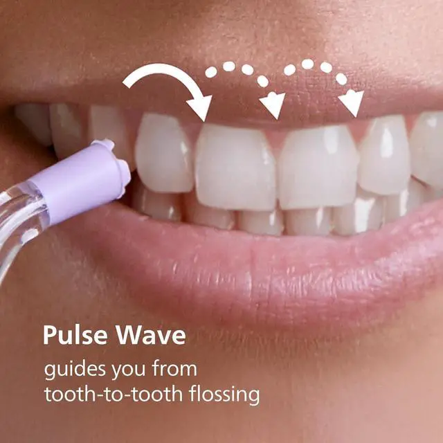 Alt view image 7 of 8 - Philips Sonicare Cordless Power Flosser 3000 - Black, HX3826/23