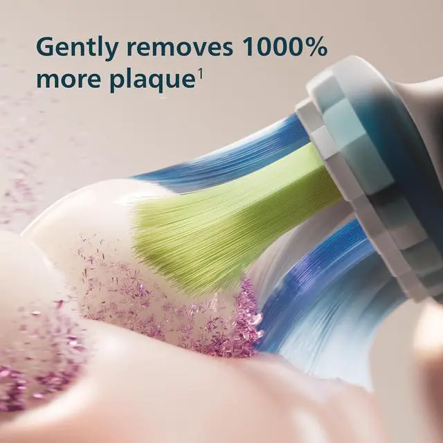 Alt view image 4 of 10 - Philips Sonicare 6500 Series Electric Toothbrush - Next-Generation Sonicare Technology, Pressure Sensor, 9 Brushing Settings, SmarTimer, BrushPacer, 21-day Runtime, Travel Case, Black, HX7411/08