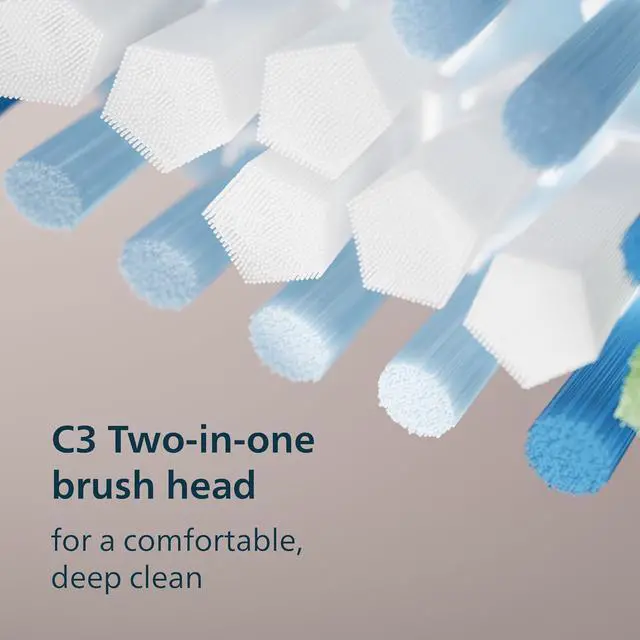 Alt view image 9 of 10 - Philips Sonicare 6500 Series Electric Toothbrush - Next-Generation Sonicare Technology, Pressure Sensor, 9 Brushing Settings, SmarTimer, BrushPacer, 21-day Runtime, Travel Case, Black, HX7411/08