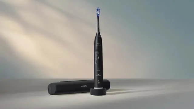 Alt view image 12 of 17 - Philips Sonicare - 7100 Electric Toothbrush - Next-Generation Sonicare Technology, 12 Brushing Settings, Travel Case - Black HX7421/06