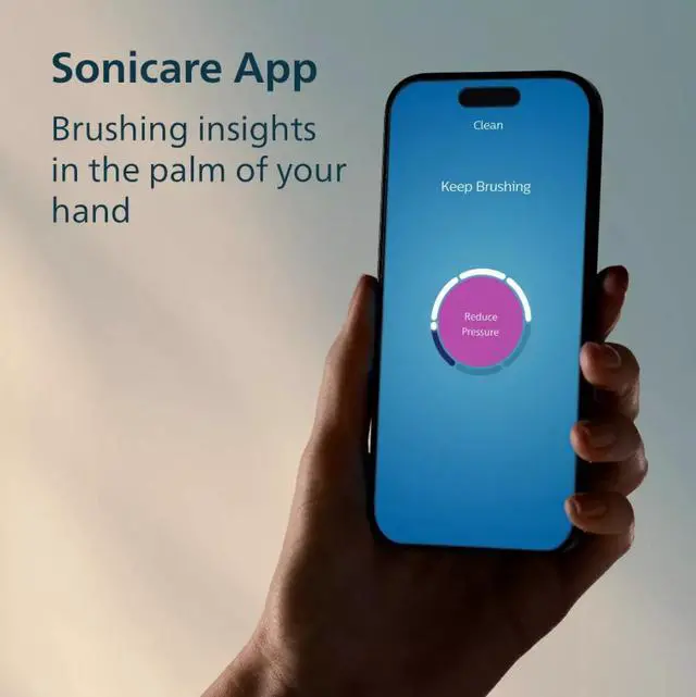 Alt view image 3 of 17 - Philips Sonicare - 7100 Electric Toothbrush - Next-Generation Sonicare Technology, 12 Brushing Settings, Travel Case - Black HX7421/06