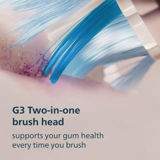 Alt view image 11 of 12 - Philips Sonicare 7100 Series Electric Toothbrush - Next-Generation Sonicare Technology, Pressure Sensor, 12 Brushing Settings, SmarTimer, 21-day Runtime, Travel Case, Navy Blue, HX7423/04