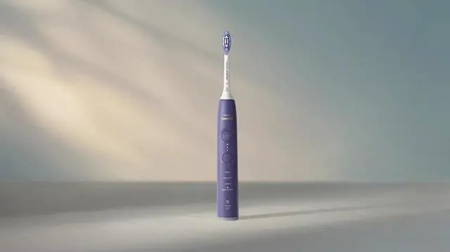 Alt view image 3 of 6 - Philips Sonicare 7100 Rechargeable Toothbrush Purple, HX7427/01