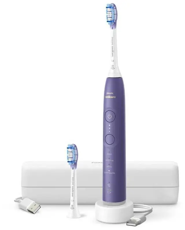 Main image of Philips Sonicare 7100 Rechargeable Toothbrush Purple, HX7427/01