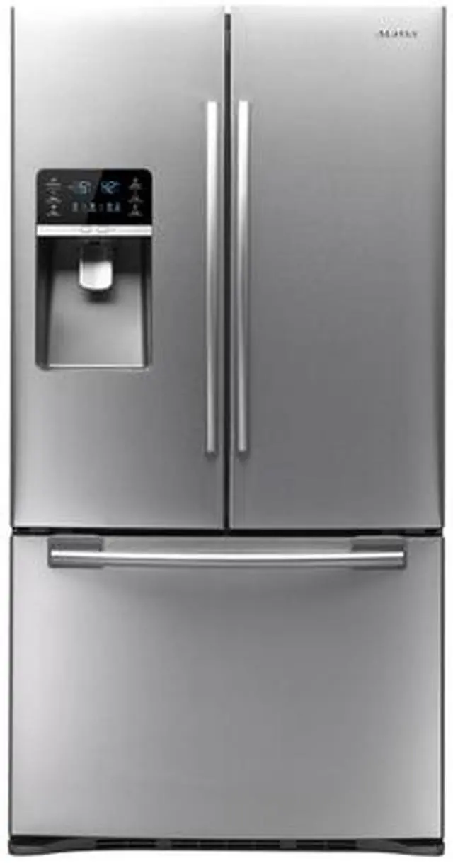 Main image of Samsung 28.5 cu. ft. Samsung Refrigerator RFG297HDRS Stainless Steel RFG297HDRS