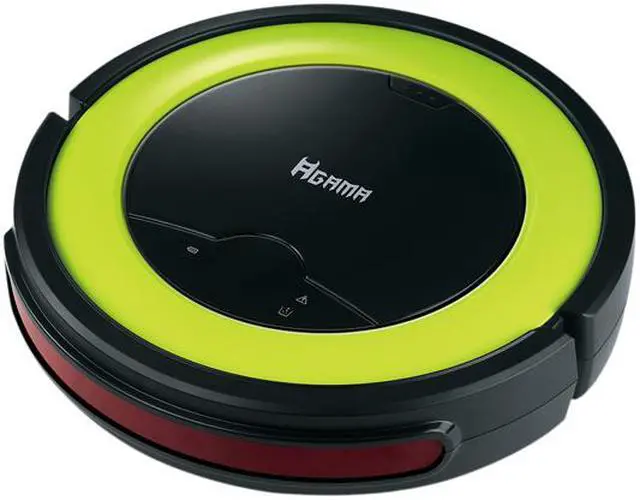 Main image of Agama AG-CEVC-RC330A AiBOT Robotic Vacuum (Black/Green)