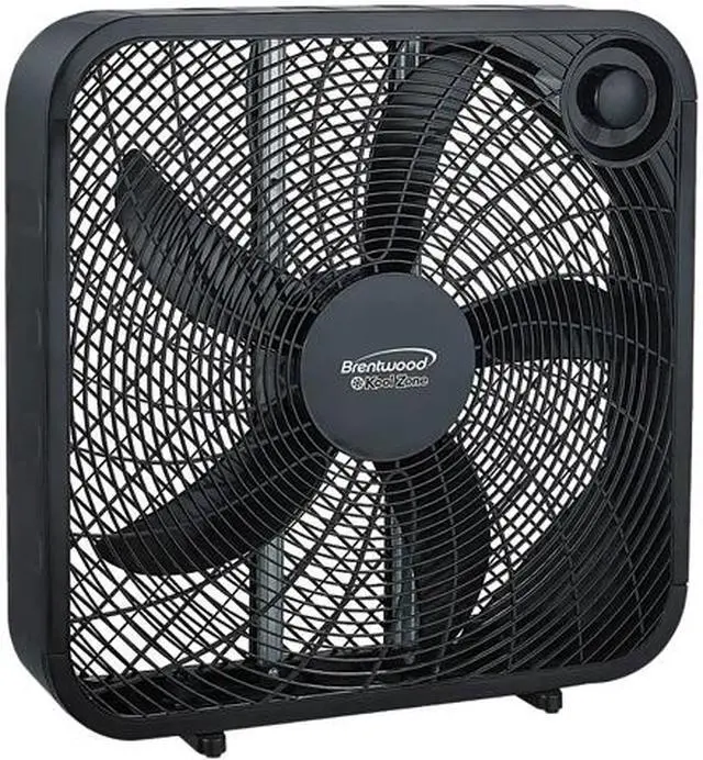 Main image of Brentwood F-20SB 20 Inch Box Fan - Black
