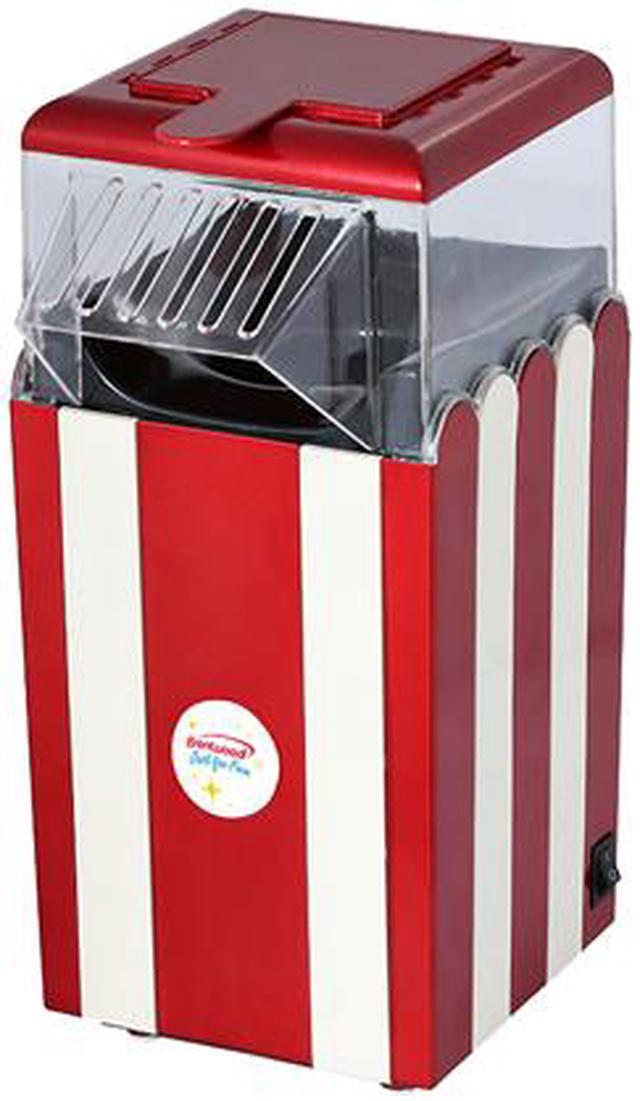 Hi Tek 8 oz Red Stainless Steel Commercial Popcorn Machine - 1 Count Box