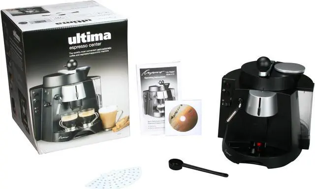 Alt view image 6 of 6 - Jura-Capresso 121-01 Ultima Semi-Automatic Coffee and Espresso/Cappuccino Machine Black
