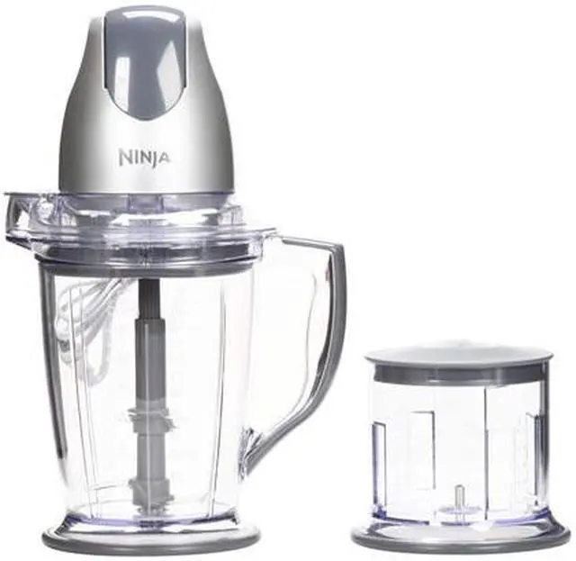 Alt view image 10 of 14 - Ninja QB900B Master Prep Quad-Blade Technology 400 Watt Pulse Blender Processer